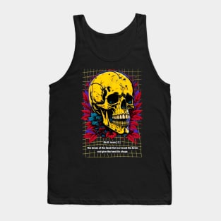 Streetwear Skull Design Tank Top